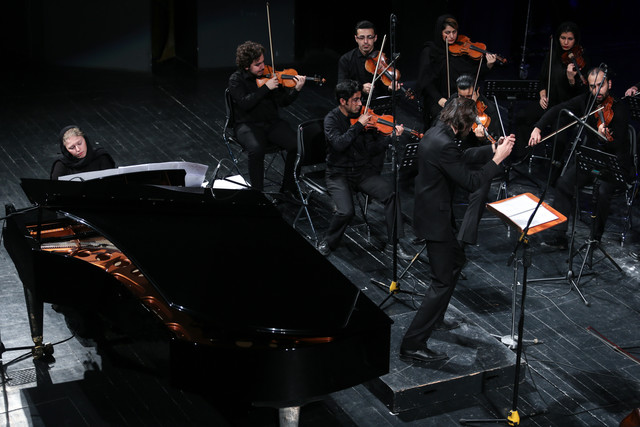 ارکستر سمفونیک ملی سوریه اشعار مقاومت را می‌نوازد