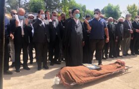 عبدالوهاب شهیدی در خانه ابدی آرام گرفت