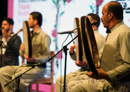 دف نوازی«اخوان»در جشنواره موسیقی فجر