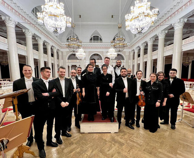 همنوازی نوازندگان ایرانی و روسی در سنت‌ پترزبورگ